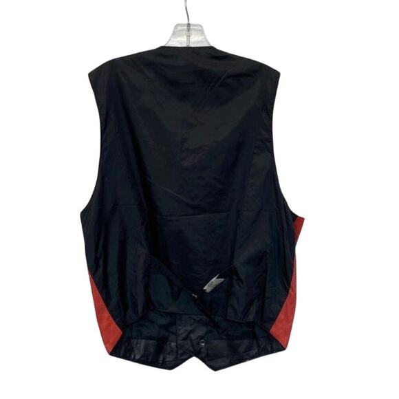 Vintage Wilsons Leather American Flag Vest - Size Large - New With Tags - Picture 2 of 6